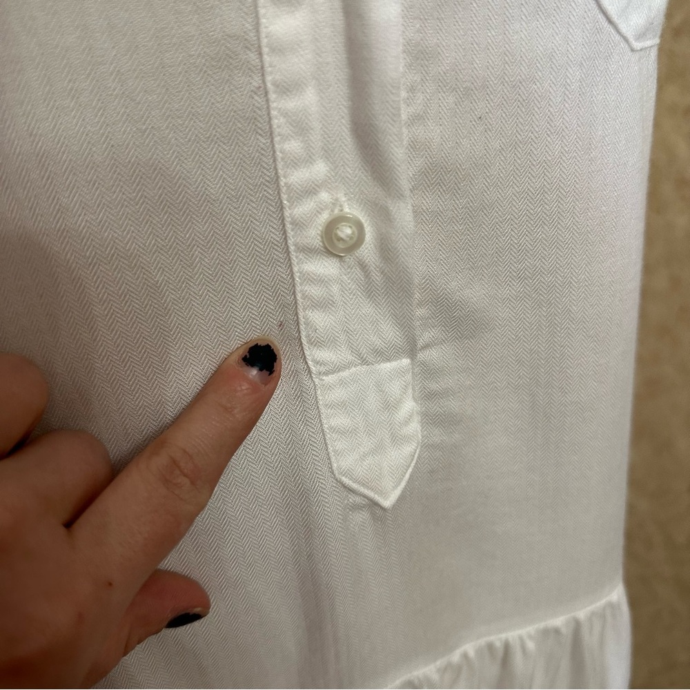 Grayson by Frank & Eileen Changemaker White Shirt Dress
Size 03 - Picture 3 of 10